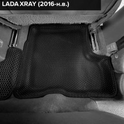 3D коврики EVA с бортами Lada XRAY (2015-н.в.)
