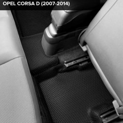 3D коврики EVA с бортами Opel Corsa D (2006-2014)