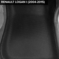 3D коврики EVA с бортами Renault Logan I (2004-2015)