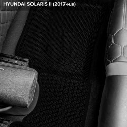 3D коврики EVA с бортами Hyundai Solaris II (2017-н.в.)