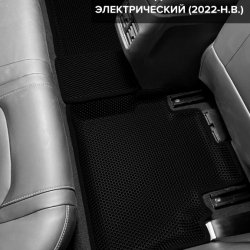 3D коврики EVA с бортами Москвич 3е  (2022-н.в.)