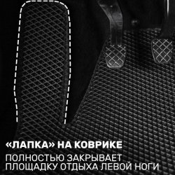 2D коврики EVA Dodge Stratus II купе (2000-2006)