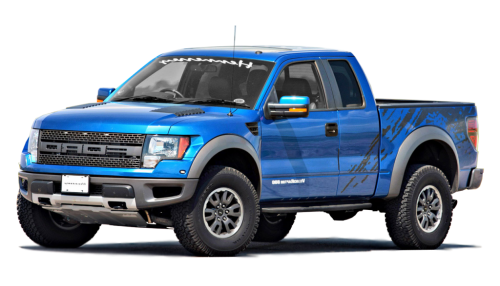 2D коврики EVA в салон  на Ford F-150 XII Raptor, полуторная кабина (2008-2014) 