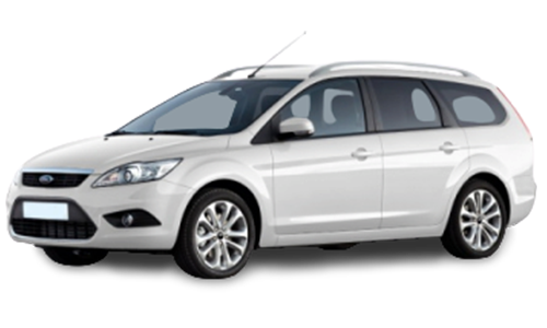 2D коврики EVA в салон и багажник на Ford Focus II универсал (2004-2011)