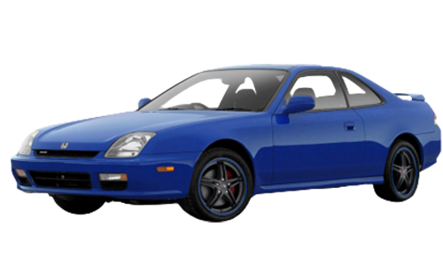 2D коврики EVA в салон и багажник  на Honda Prelude V, правый руль (1996-2001)