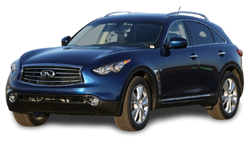 2D коврики EVA в салон и багажник на Infiniti QX70 (2014-2019)