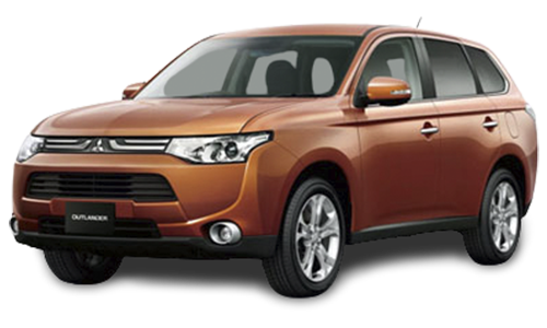 2D коврики EVA в салон и багажник  на Mitsubishi Outlander III (2012-2015)