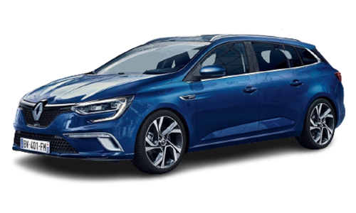 2D коврики EVA в салон и багажник  на Renault Megane IV универсал (2016-2022)