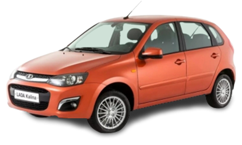 3D коврики EVA с бортами в салон на Lada Kalina II (2013-2018)