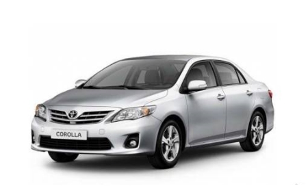 3D коврики EVA с бортами в салон  на Toyota Corolla X E140/150 (2006-2013)