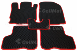 2D коврики EVA в салон и багажник на Renault Kaptur FWD (2016-2020)