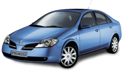 2D коврики EVA в салон и багажник  на Nissan Primera III P12 седан (2001-2008)