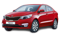 3D коврики EVA с бортами в салон на Kia Rio III седан, хэтчбек, универсал (2011-2017)